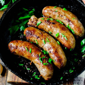Ostrich Sausages 270g, 6 in a pack