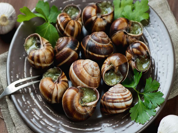 Snails in Garlic Butter 156g, 12 in a pack