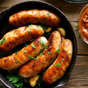 Wild Boar Sausages 270g, 6 in pack