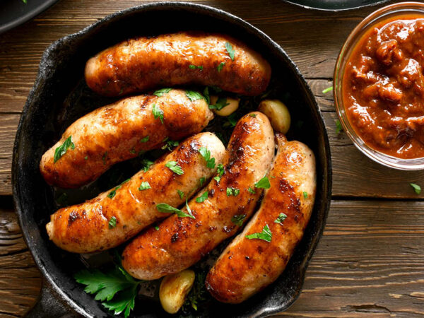 Wild Boar Sausages 270g, 6 in pack